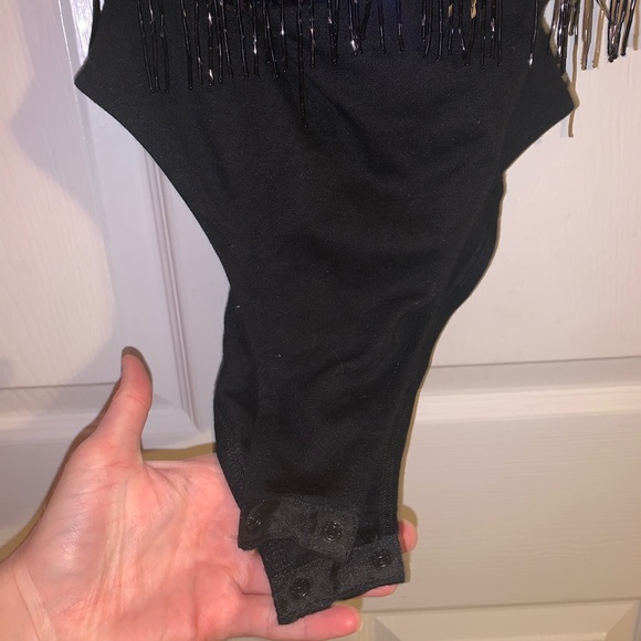 Black sequin bodysuit - Picture 5 of 8